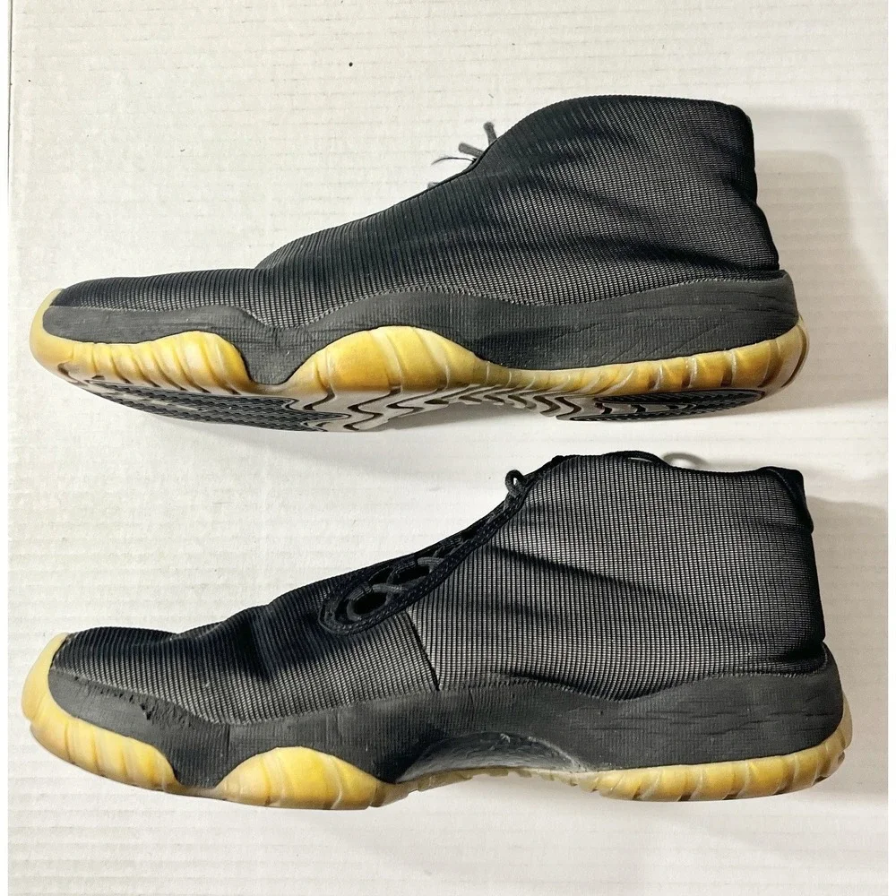 Air Jordan Future‎ 3M Sneakers Men's 10 Black Ice 3M 656503-011 Reflective Retro